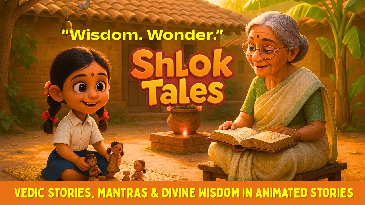 ShlokTales Where you become a Kid !! Kids Learning Video Animation's Channel