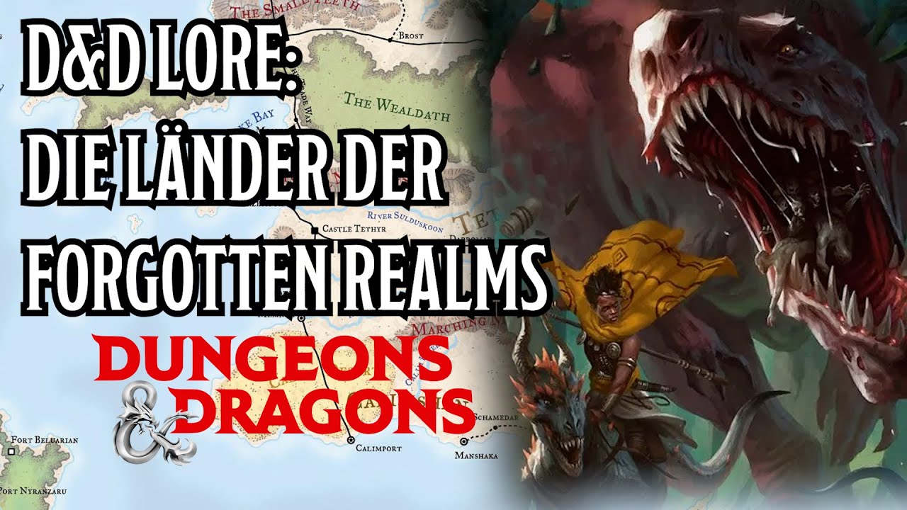 D&D Lore: Die Länder der Forgotten Realms