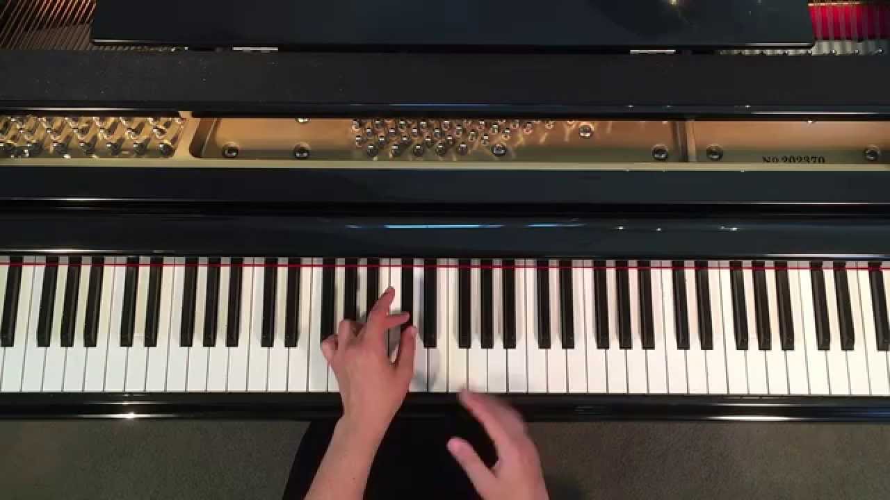 A Chord Piano - How to Play A Major Chord on Piano