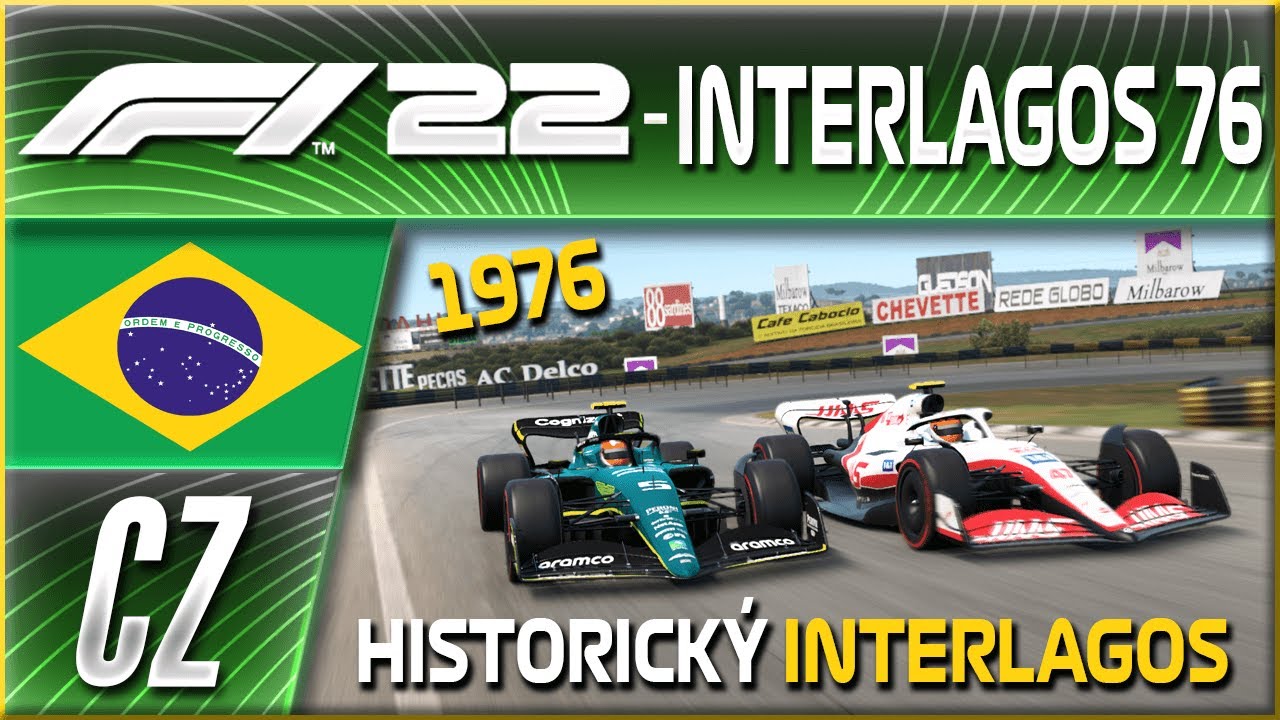 F1 22 a Historický Interlagos 1976! Výrazný Rozdíl! | CZ Let's Play (AMS 2)