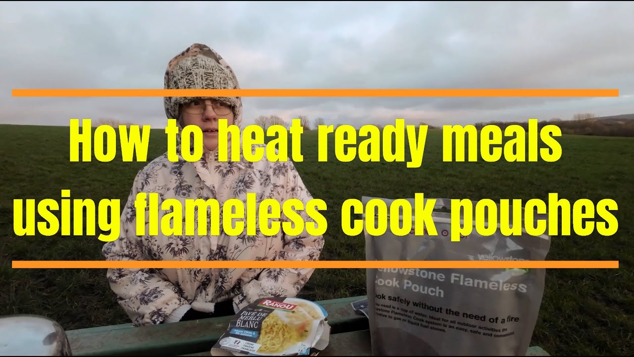 We Heat Camping Ready Meals with Flameless Cooking Tech | Safe Camp Cooking #camping #prepping