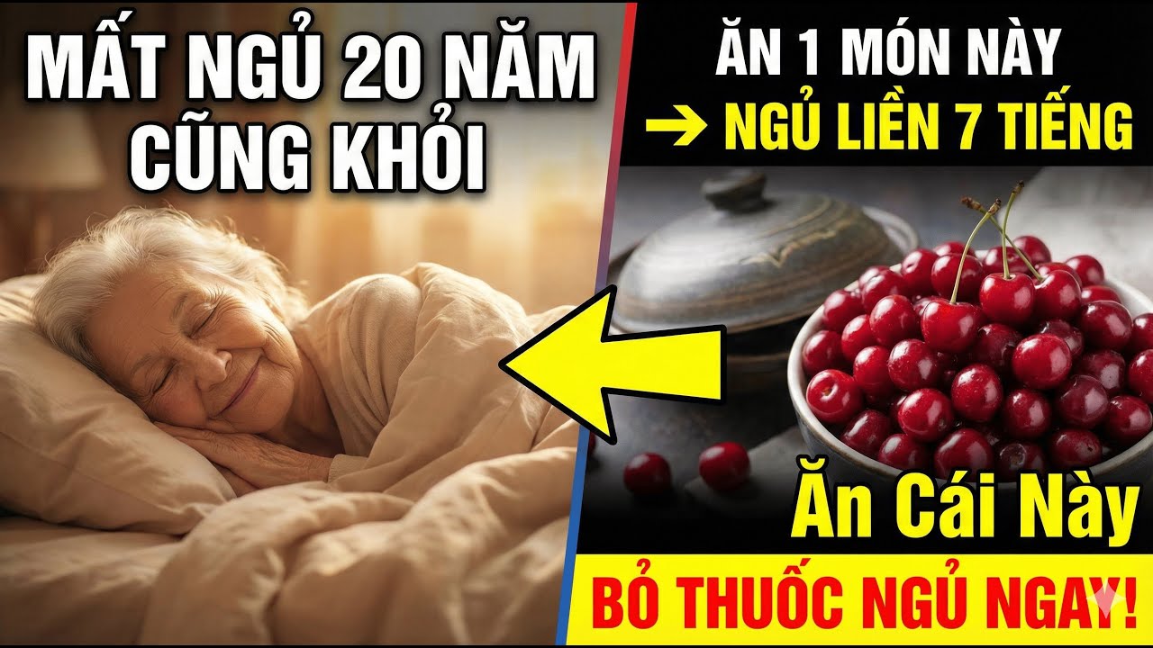 Bí Quyết Ăn Uống Giúp Bạn Ngủ Thật NGON 7 Tiếng Mỗi Đêm