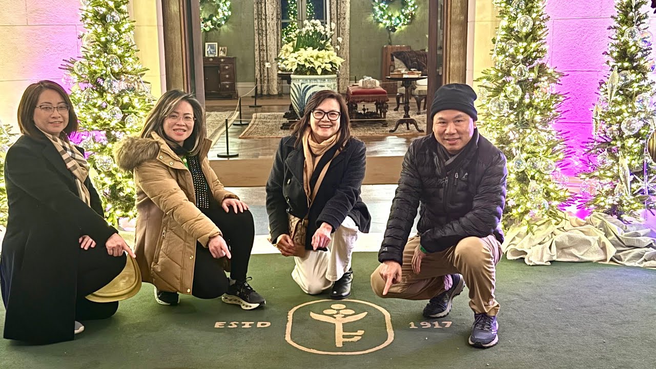 Filoli Holiday Lights Christmas 2025