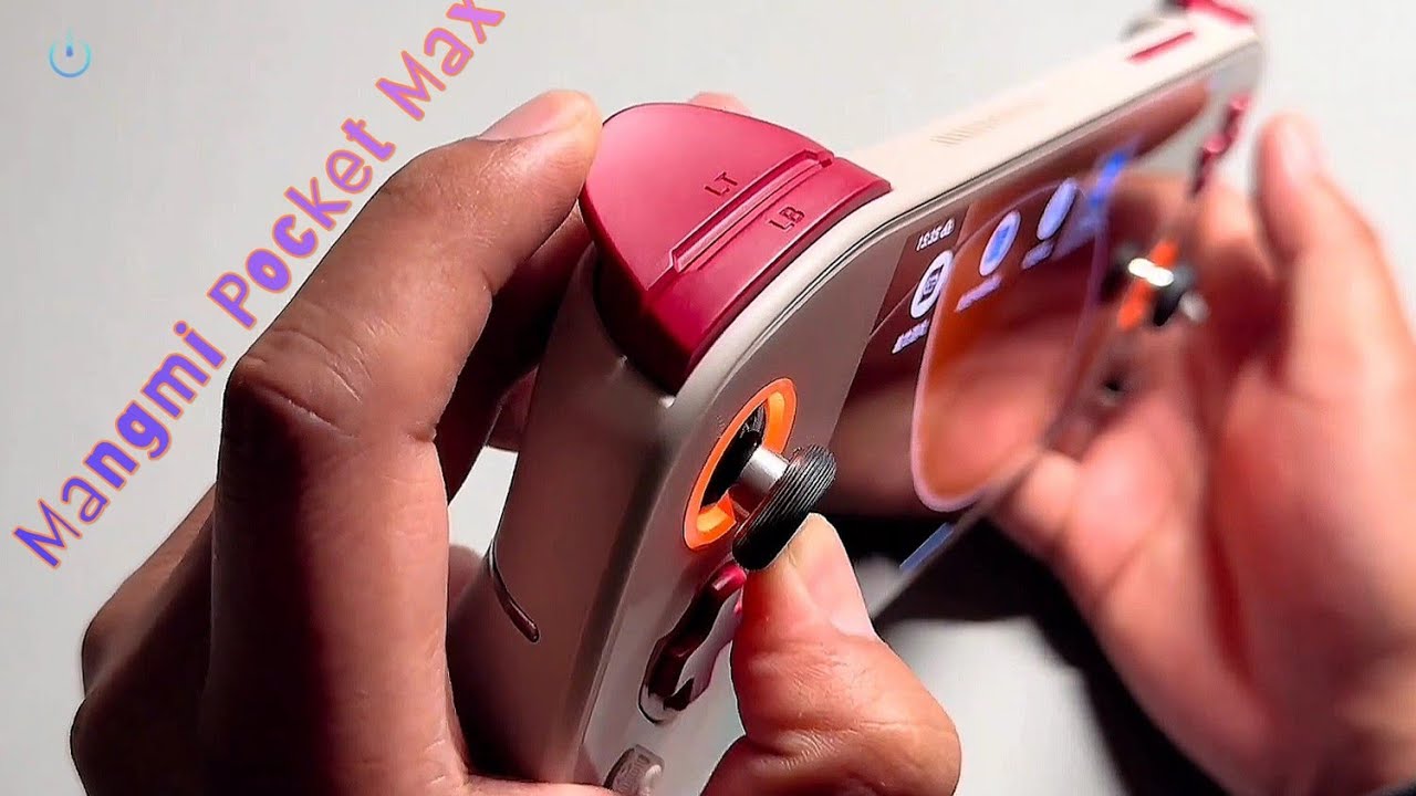 Mangmi Pocket Max Review The Most Powerful Gaming Testing Mix GamePlay Pocket Max Handheld Android 