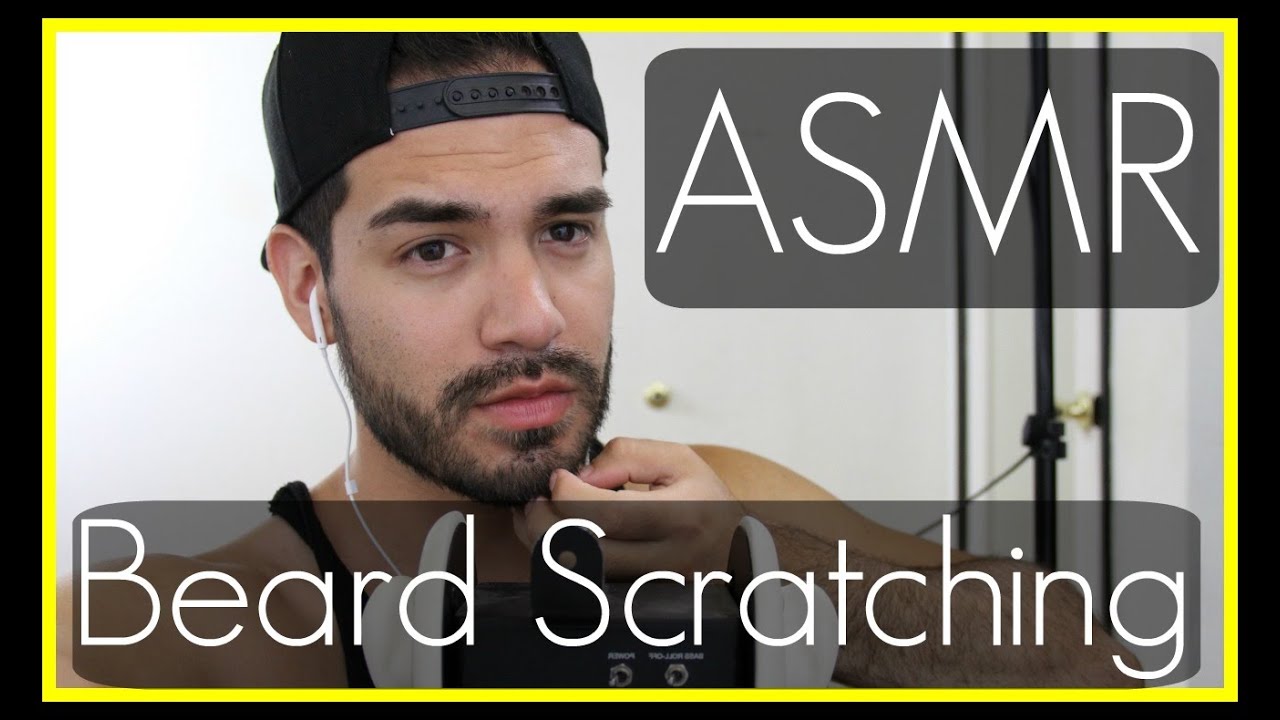 ASMR - 'Beard to Ear' Sounds for Sleep (Beard Scratch, Beard to Mic, & Scratching Beard with Knife)