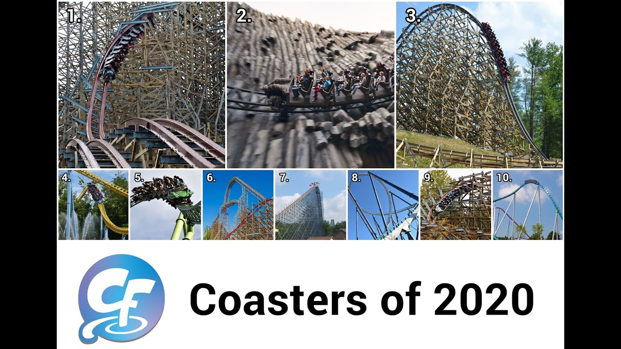 Official CoasterForce 2020 Top 25 roller coasters