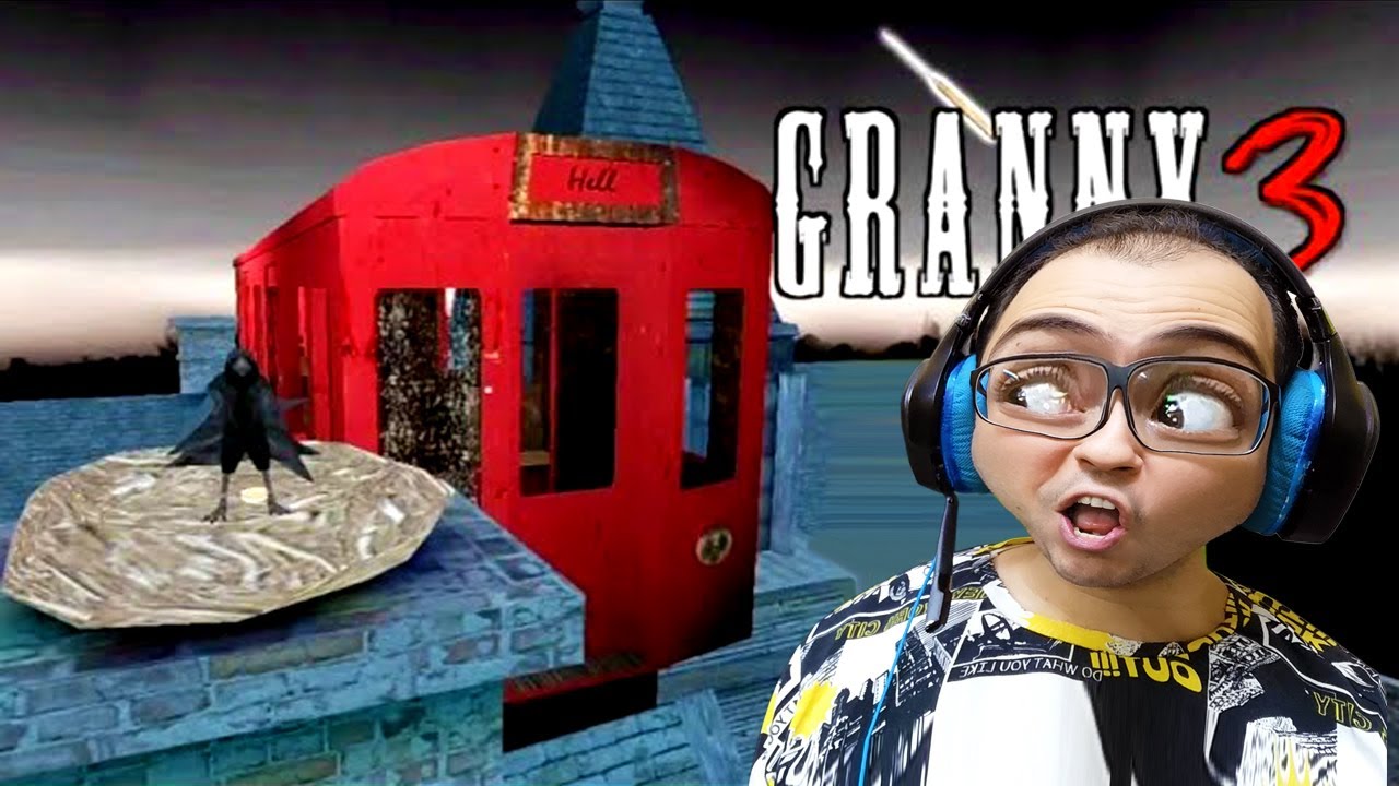 القطار فوق منزل جرانى  |  GRANNY 3