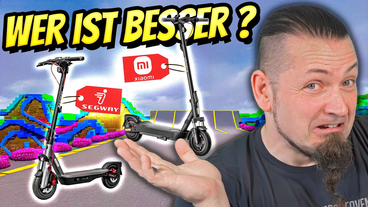 Segway F3 Pro D vs. Xiaomi 5 Max – der bessere E-Scooter überrascht!