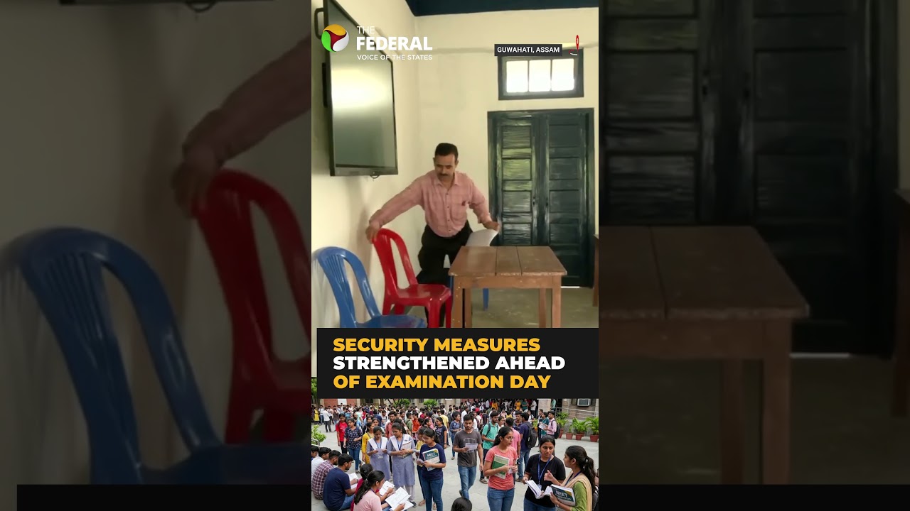 NEET re-exam centres tighten security measures | #shorts