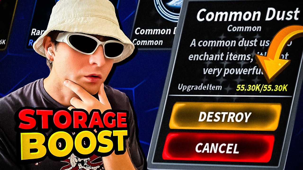 How to INCREASE STORAGE in Arise Crossover Roblox 📦 (Max Capacity Guide)
