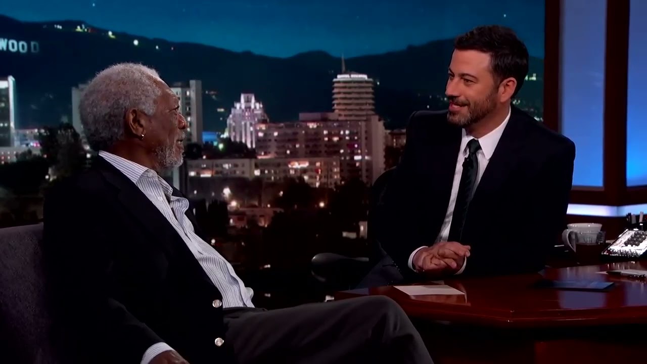 Morgan Freeman Was Nervous Meeting Nelson Mandela. He Didn't Realize He Had Met Prince Harry.