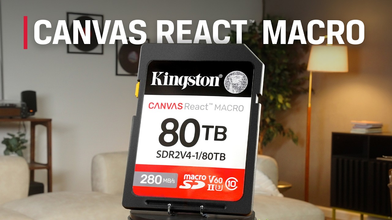 Представляем карту памяти Kingston MacroSD.
