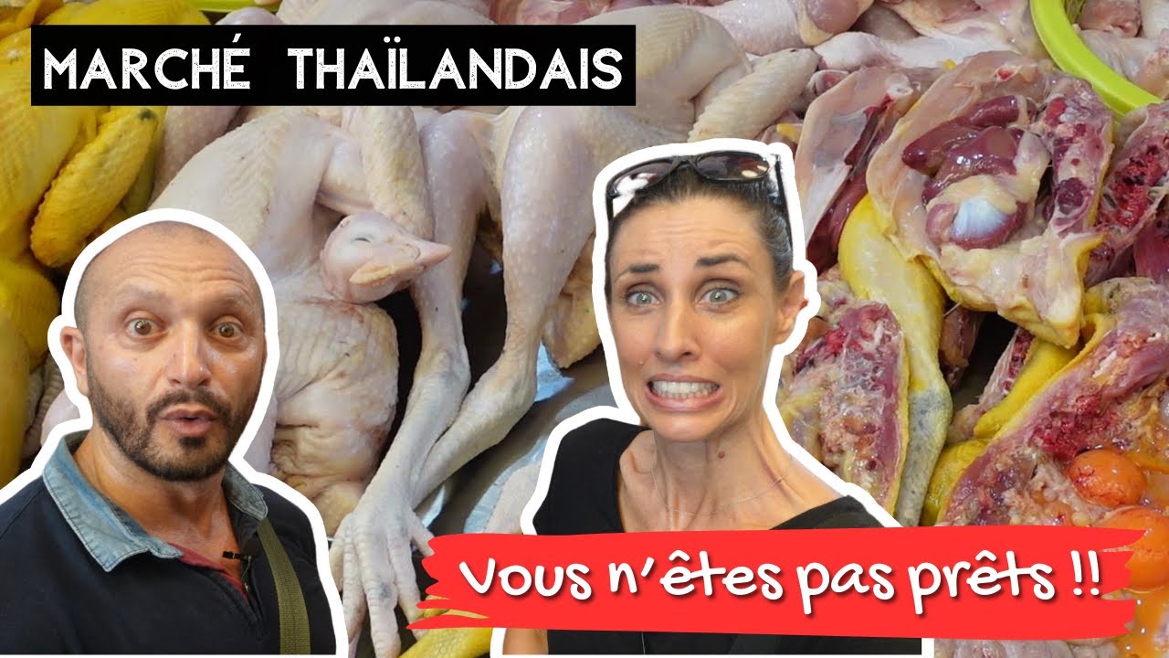 Petit déjeuner au marché traditionnel PHUKET THAÏLANDE | Talad Kaset Market
