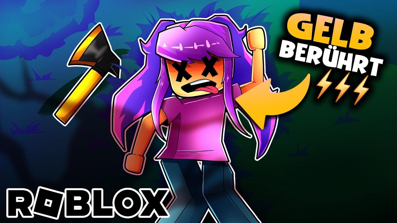 99 Nächte im Wald aber kein Gelb berühren! Kaan&Dania Roblox