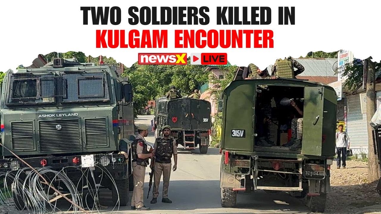 Operation Akhal LIVE | Two Army Soldiers Killed in Kulgam Encounter Amid Ongoing Security Operations