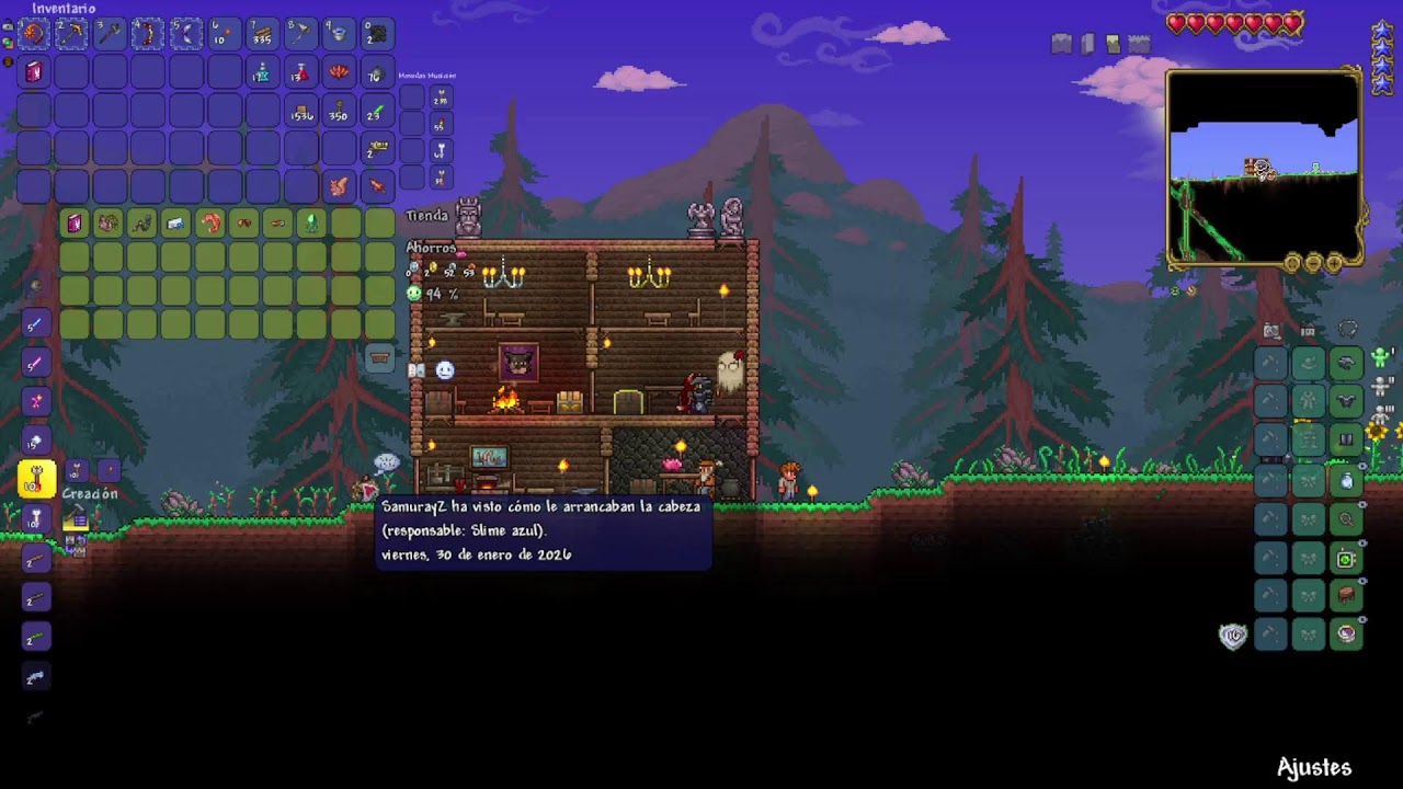Probando la nueva actualización de Terraria - Terraria #1