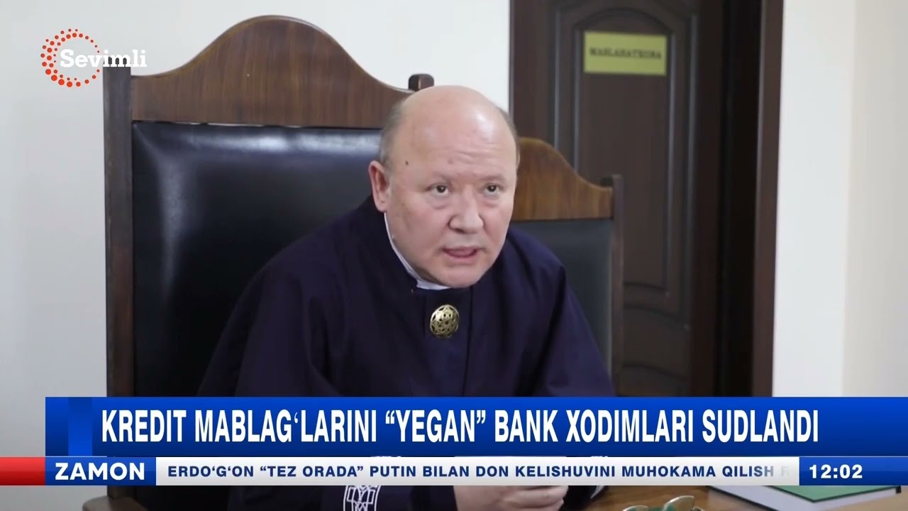 Kredit mablagʻlarni “yegan” bank xodimlari sudlandi