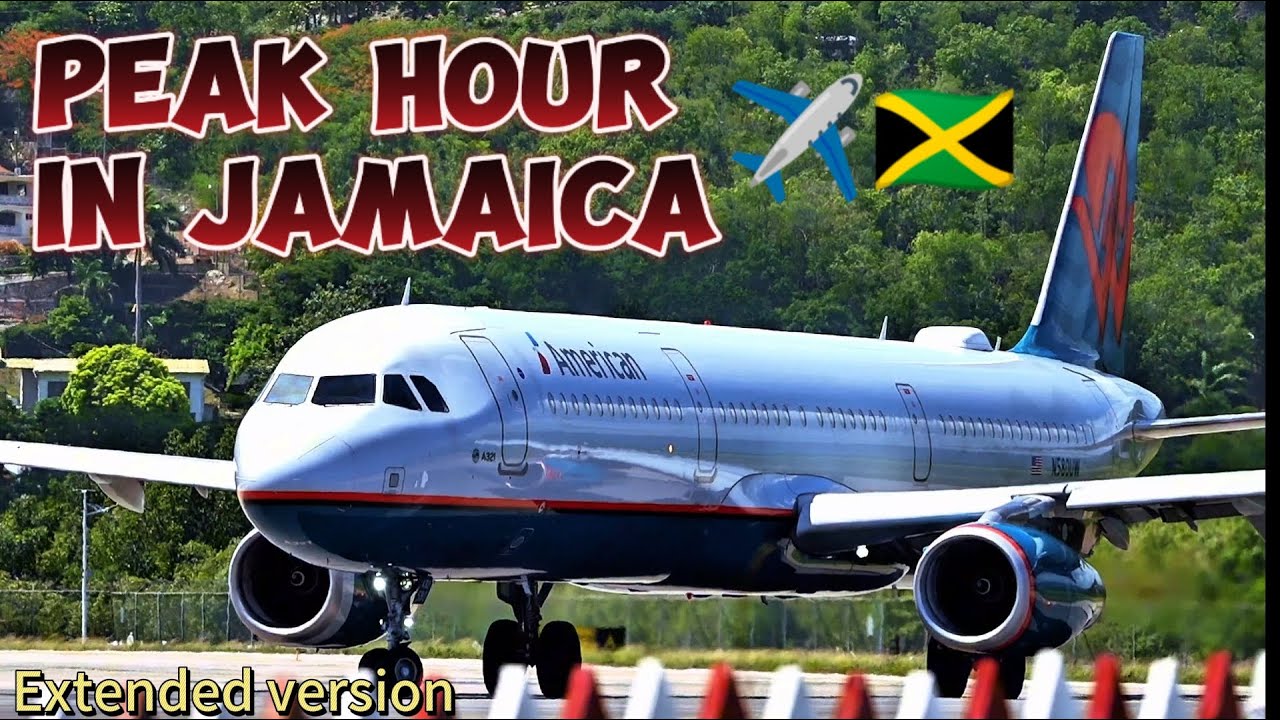 Awesome close up ✈️ extended version 🇯🇲 Airplane spotting Jamaica