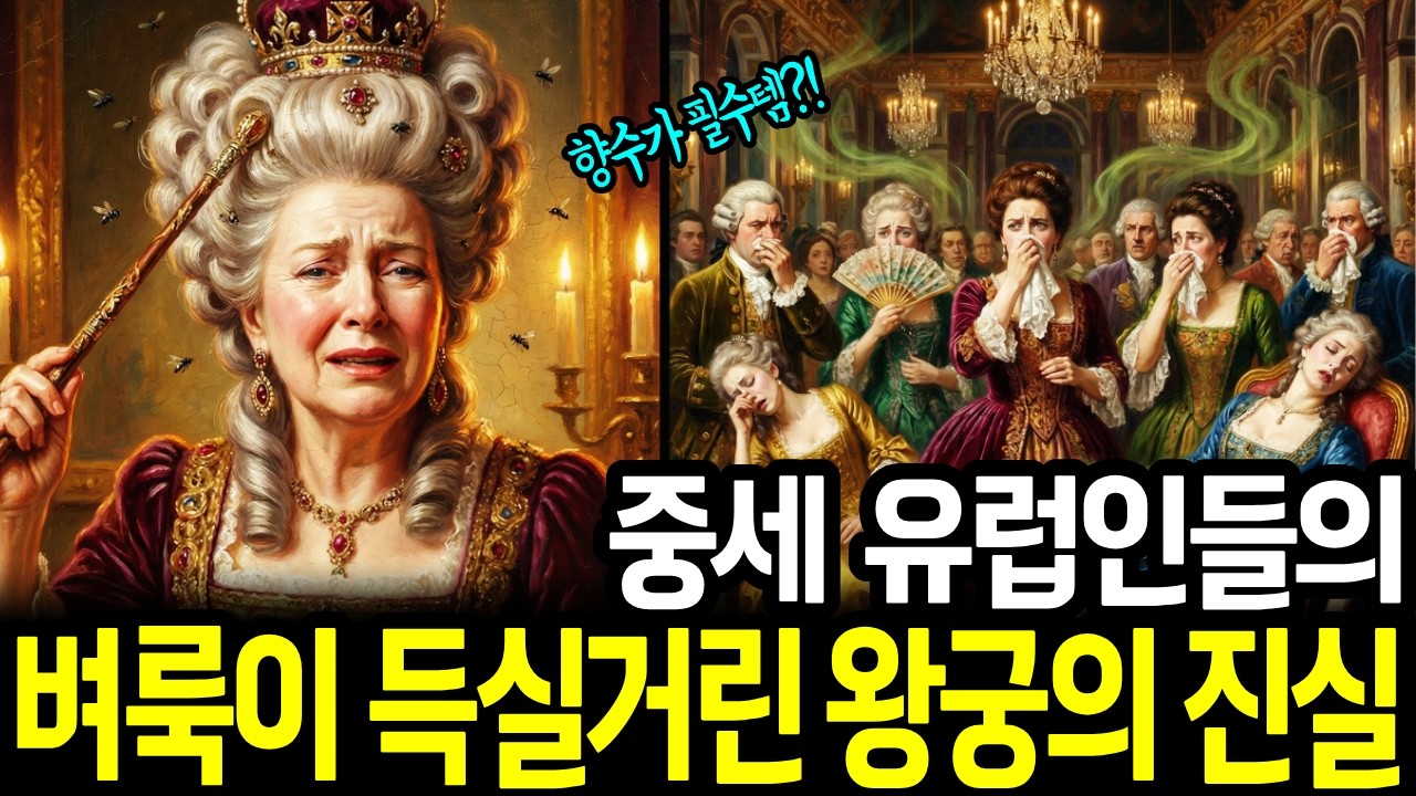 중세 유럽인은 평생 몇 번 씻었을까 충격적인 목욕의 역사 (feat. 한국인의 때밀이)