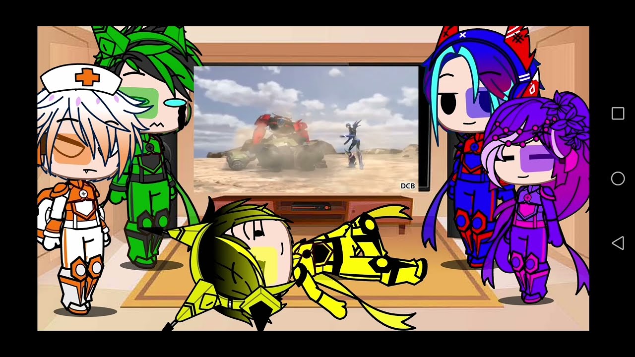 Transformers react to Ratchet ExE