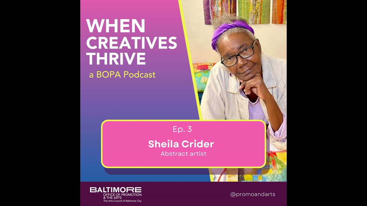 Sheila Crider: Relocating to Baltimore, abstract city skylines, and coining 