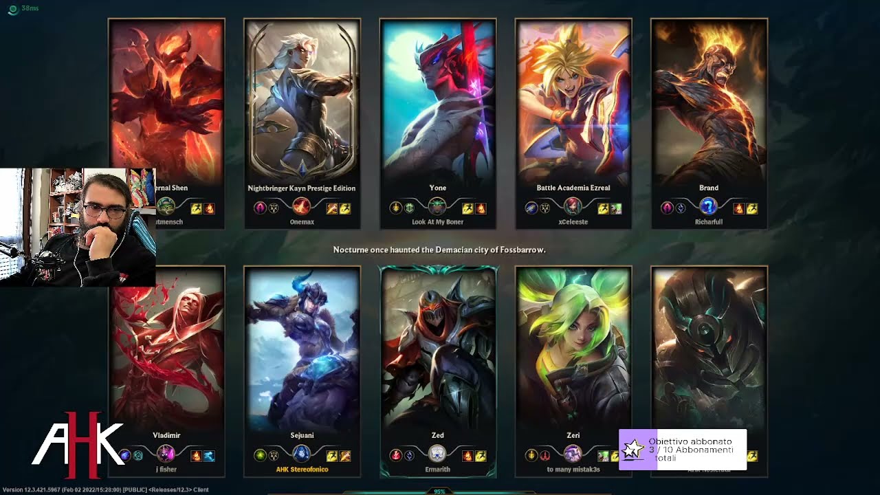 SEJUANI JUNGLE VS KAYN 12.3