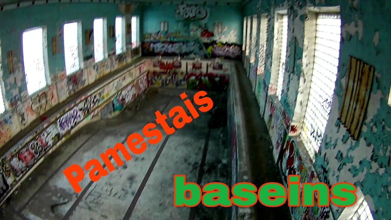 Pamestais baseins👌spēlējam zombijus