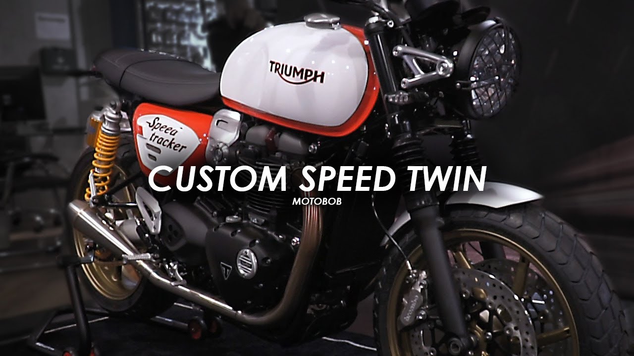 ПЕРВЫЙ кастомный Triumph Speed ​​Twin Tracker от Джека Лилли