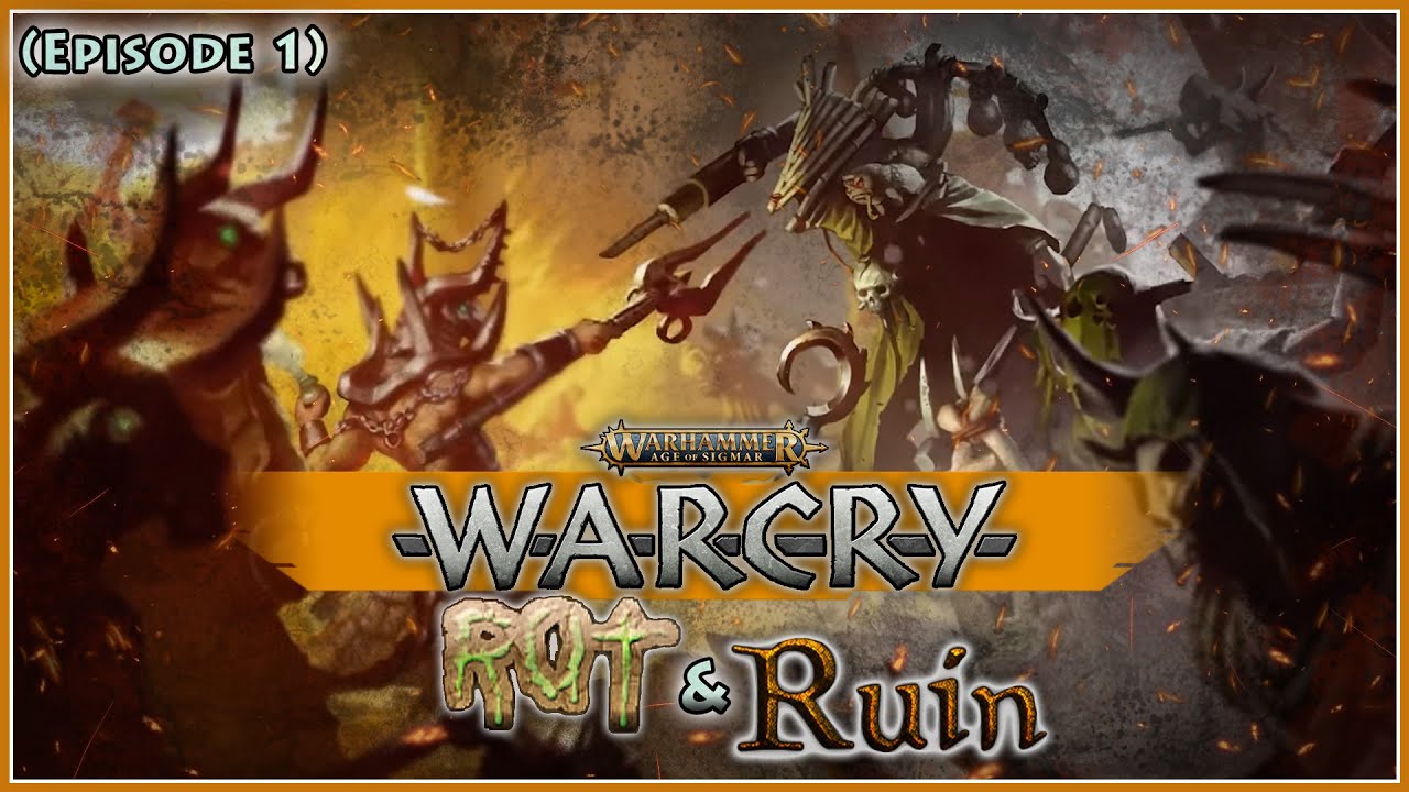 Blood is Drawn through ROT & RUIN | Warcry Heart of Ghur Narrative Battle Report