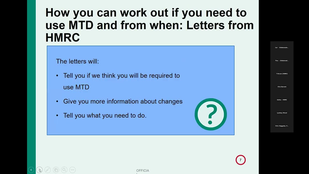 Meeting with HMRC about Making Tax Digital