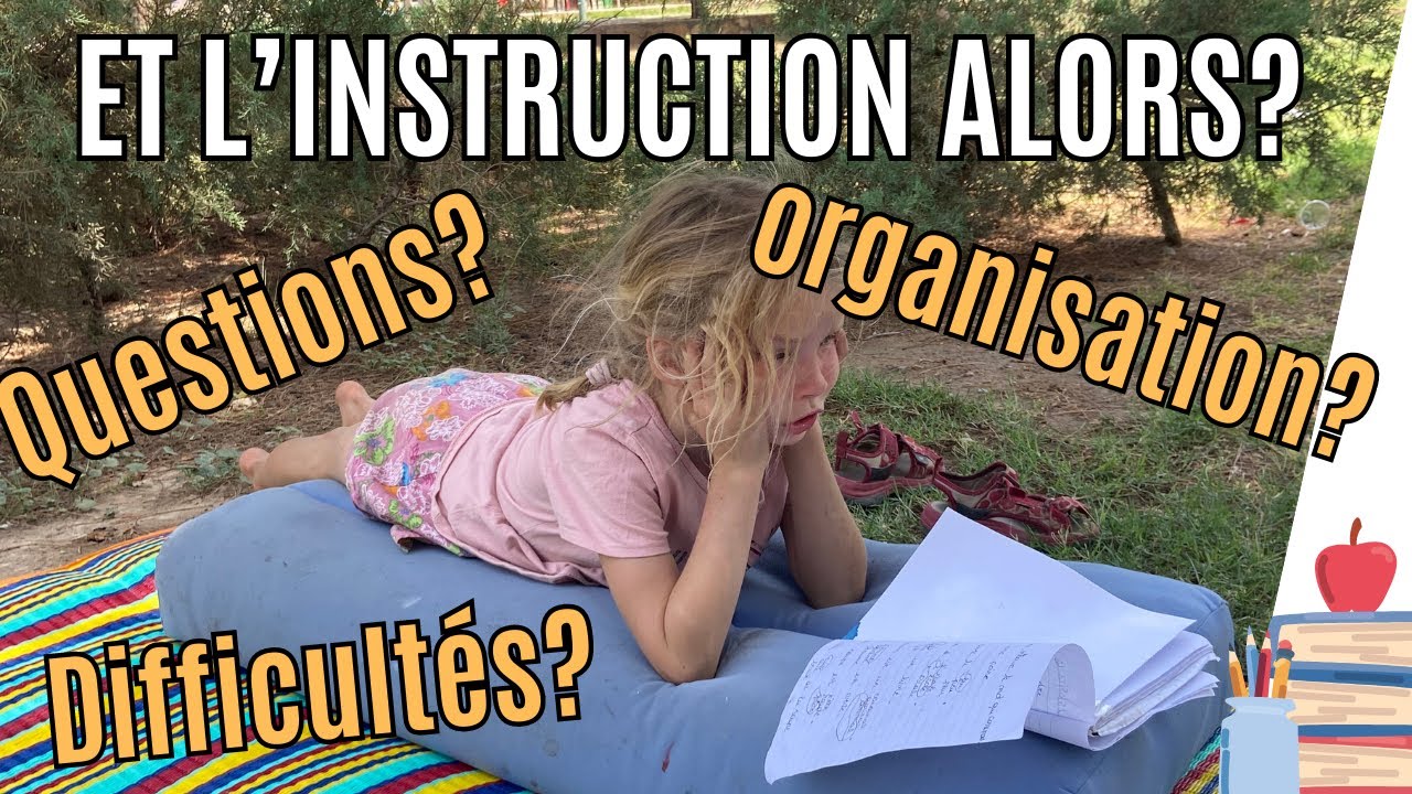 Comment on fait l'école en voyage? #ief #école #tourdumonde #nomade #campingcar #enfants #rentrée