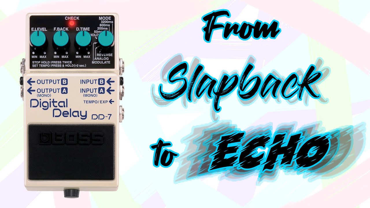 BOSS DD7 Digital Delay/Looper || BOSS KATANA 50 || Squier Vintage Modified Telecaster