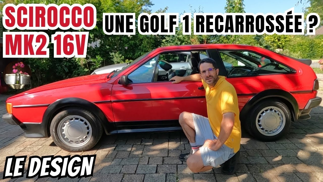 Du neuf avec du vieux ? Design de mon Scirocco II GTX 16V 139cv (1987)