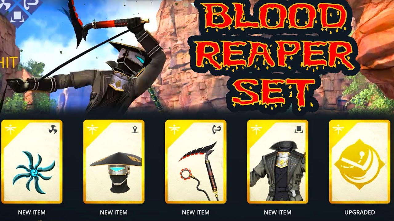 Shadow Fight 3. Getting to Legend with Blood Reaper. Gameplay + Review, BEST NEW WEAPON!