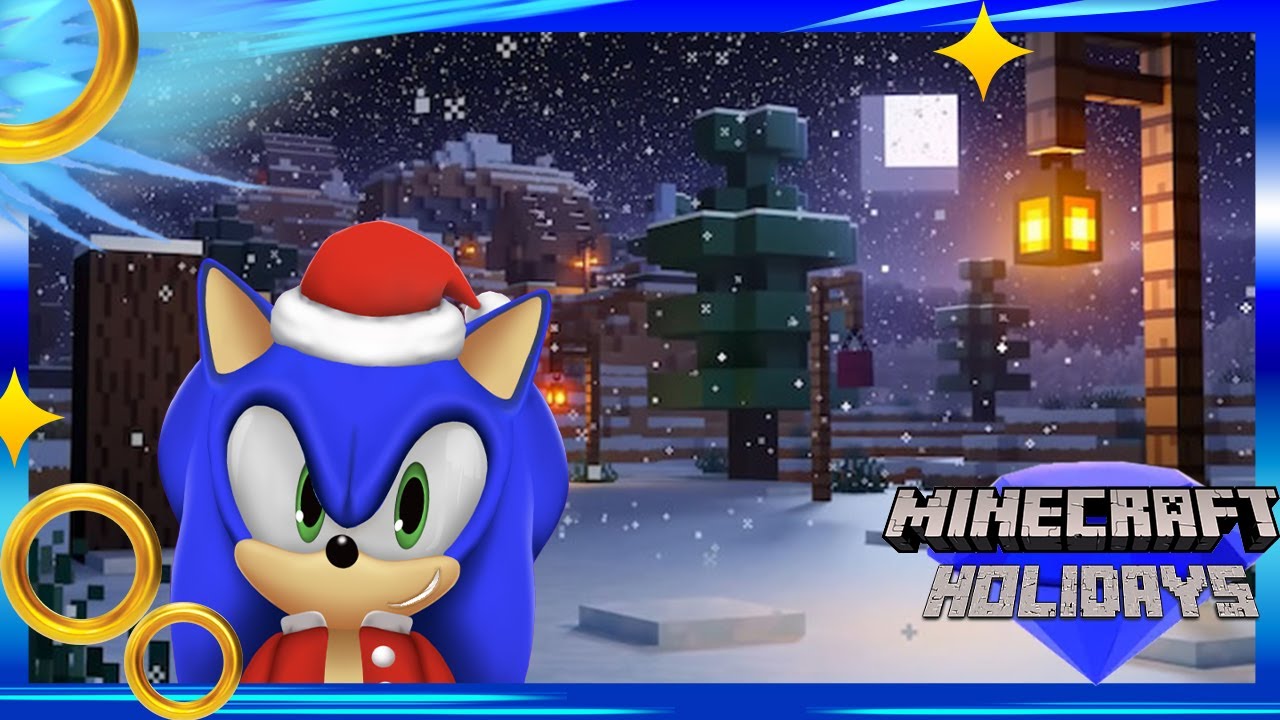 Sonic's Minecraft Misadventures Holidays are Coming to the Mines!