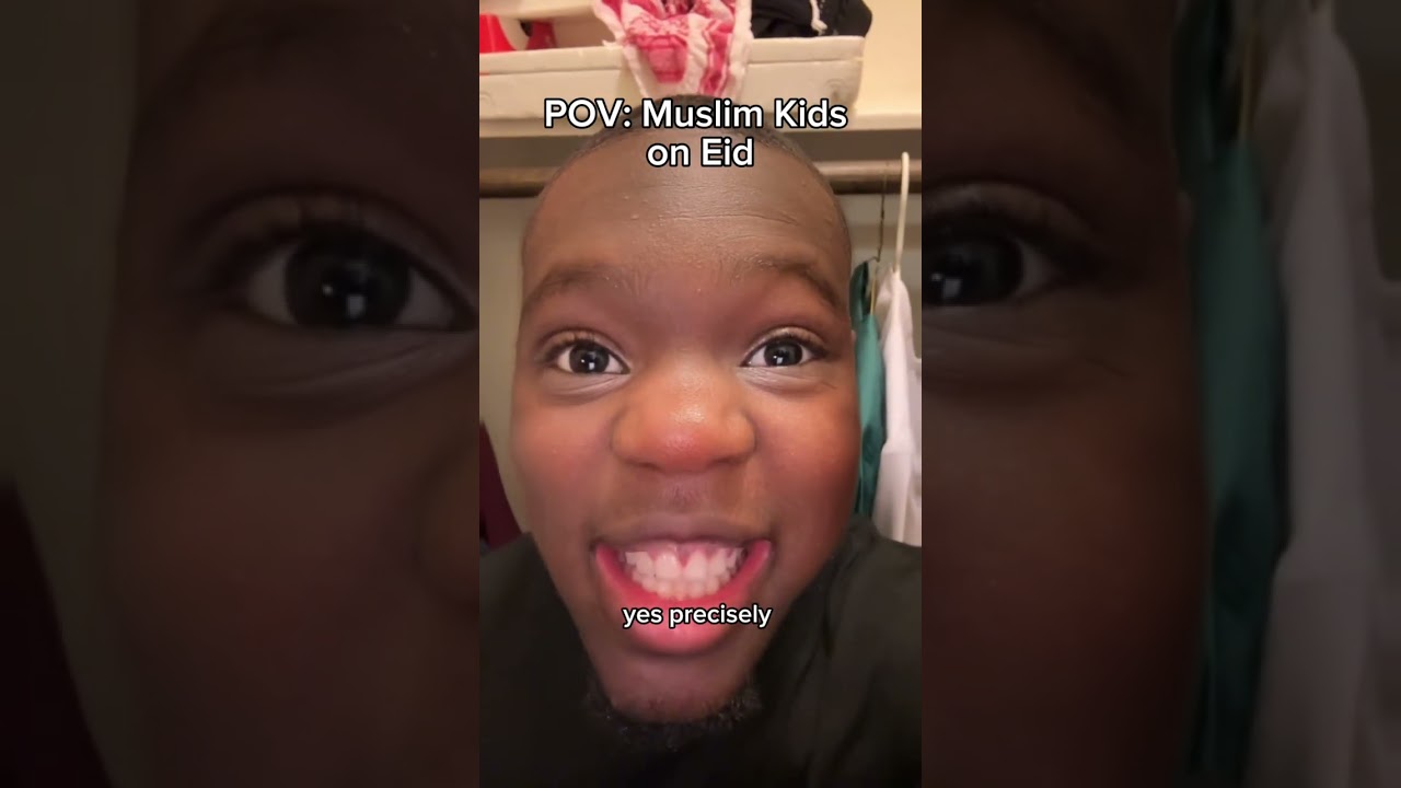 Дети-мусульмане превращаются в бизнесменов на празднике Ид #мусульмане #шорты