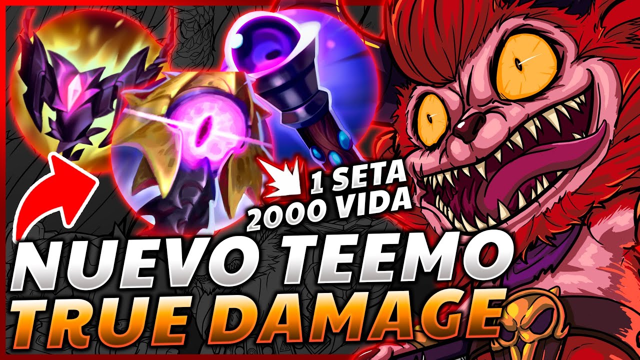😈&iexcl;La *BUILD MAS HORRIBLE* de TEEMO HACE que MUERAN de 1 SETA CON DA&Ntilde;O VERDADERO! *EL TERROR DEL LOL*