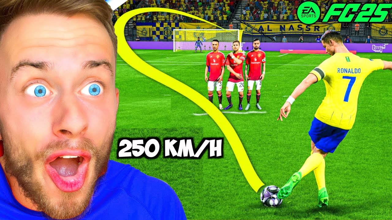 Die besten FREISTOß TORE in FC 25! 🤩🔥 (sehr geil!!) | Fabiano reagiert