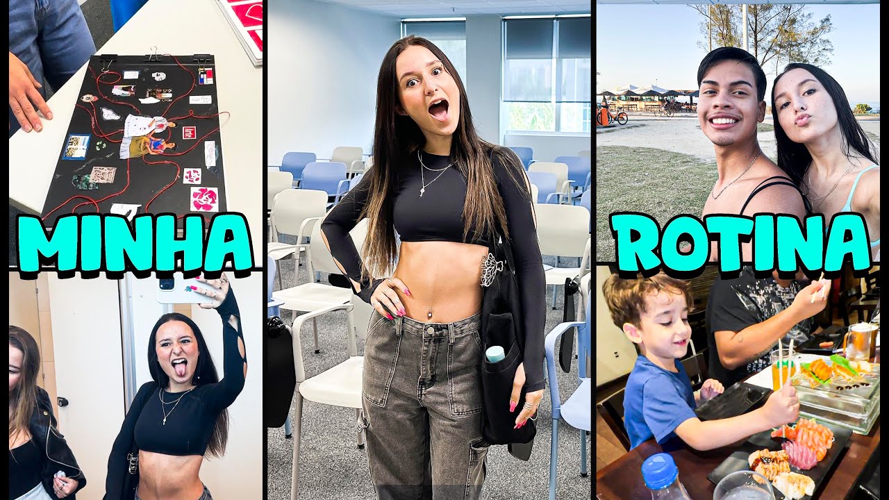 ROTINA DE UMA UNIVERSITÁRIA - UM DIA INTEIRO COMIGO 100% REAL