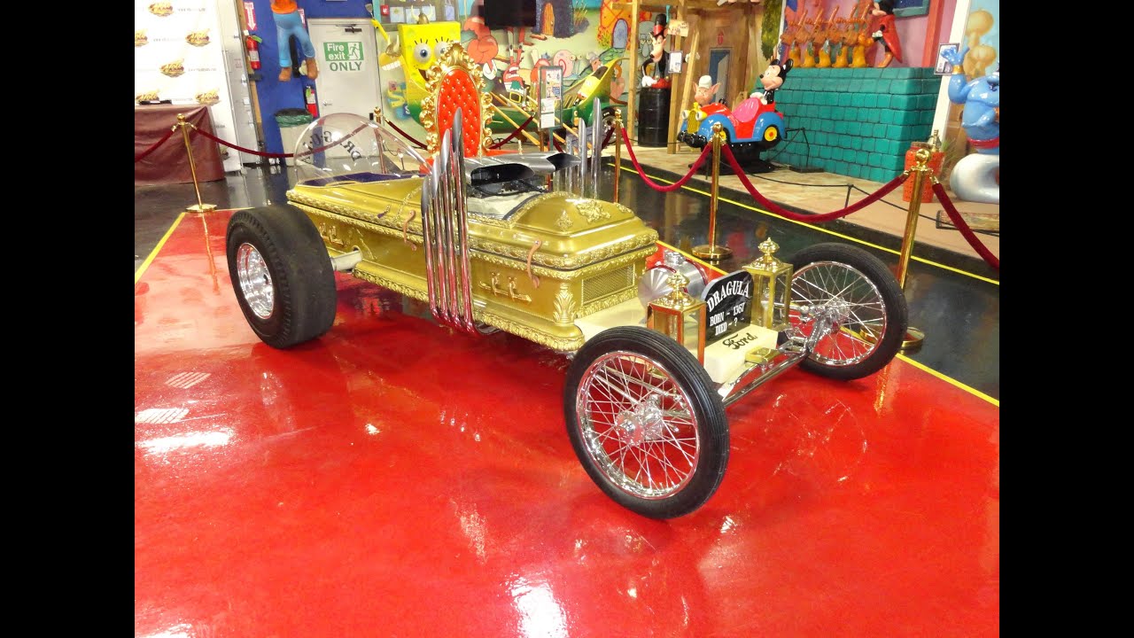 1964 The Munsters Dragula Drag-U-LA Coffin Car at Volo Auto Museum - My Car Story with Lou Costabile