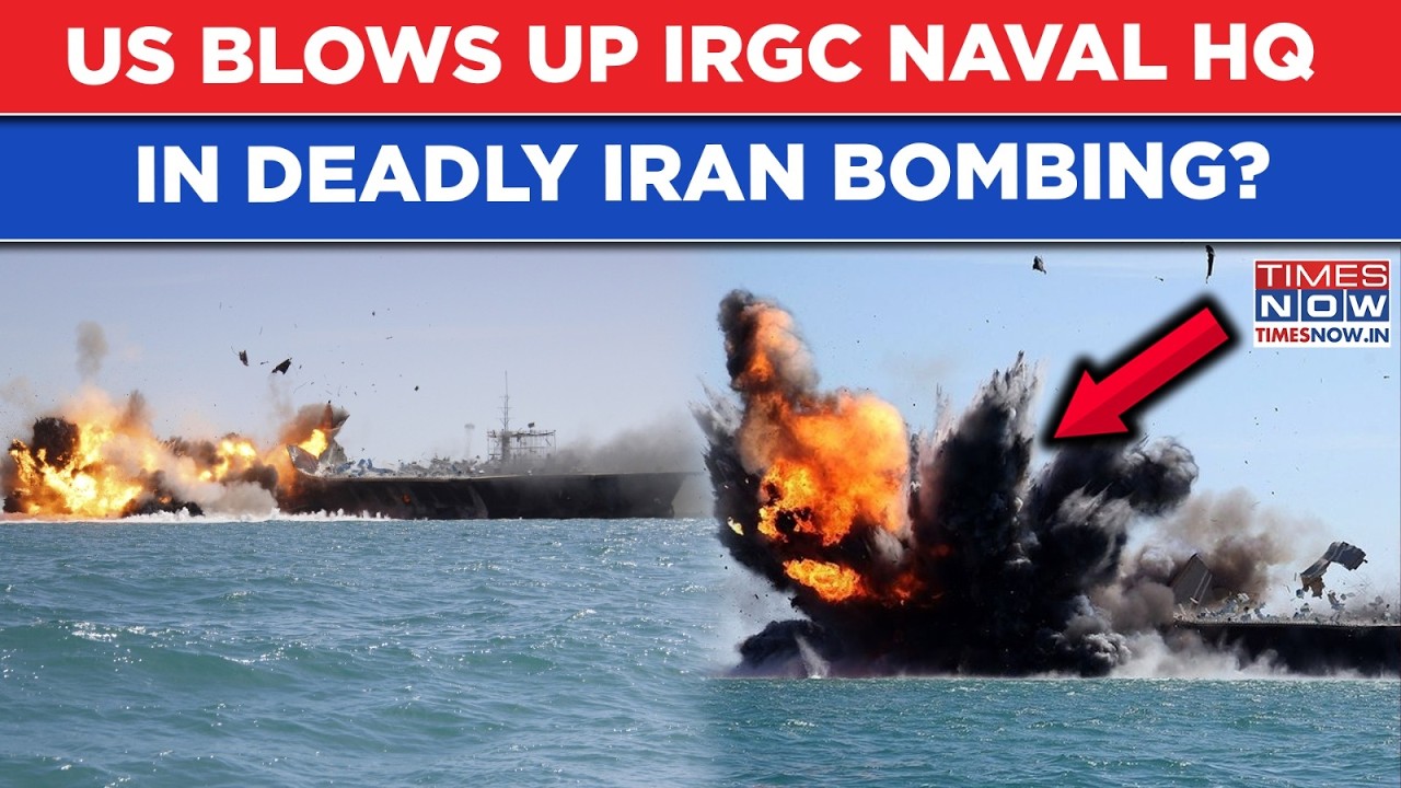 In Deadly Iran Bombing, US Monster Strikes Blow Up IRGC Naval HQ In Northern Province?