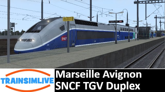 Let's Play Train Simulator 2016 - Marseille Avignon, TGV Duplex