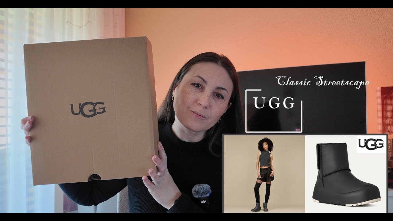 Огляд і розпаковка UGG Classic StreetScape Leather Boot – водонепроникні шкіряні чоботи UGG!