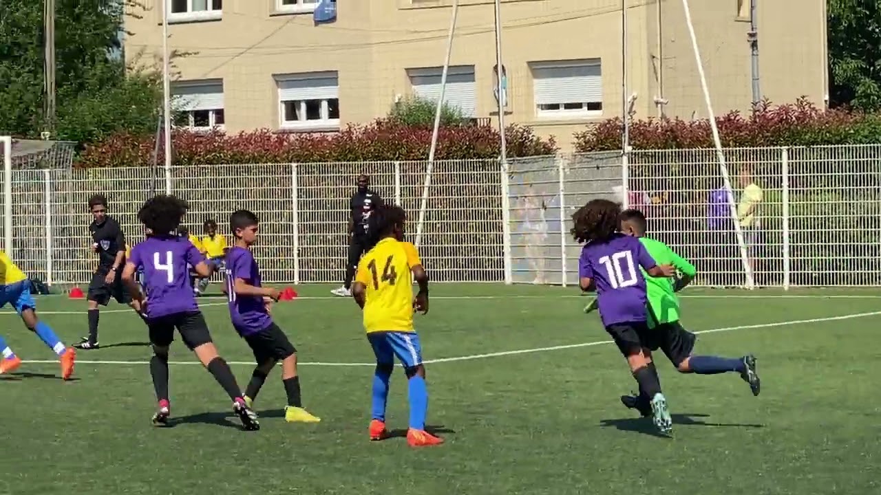 Ris Orangis - Les Lilas / U11 (0-0) Challenge Régional de Gonesse. 24 juin 2023.