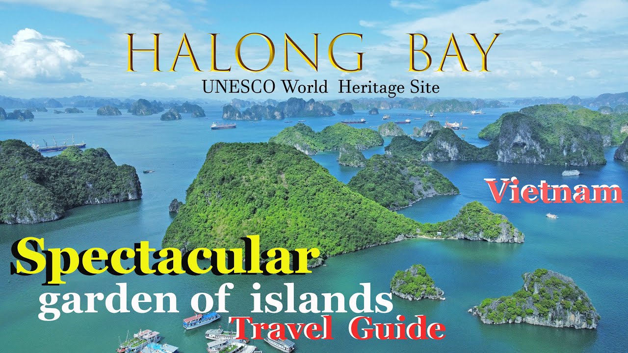 4K | HA LONG BAY, Vietnam | Spectacular Garden of Islands | TRAVEL GUIDE | 2023