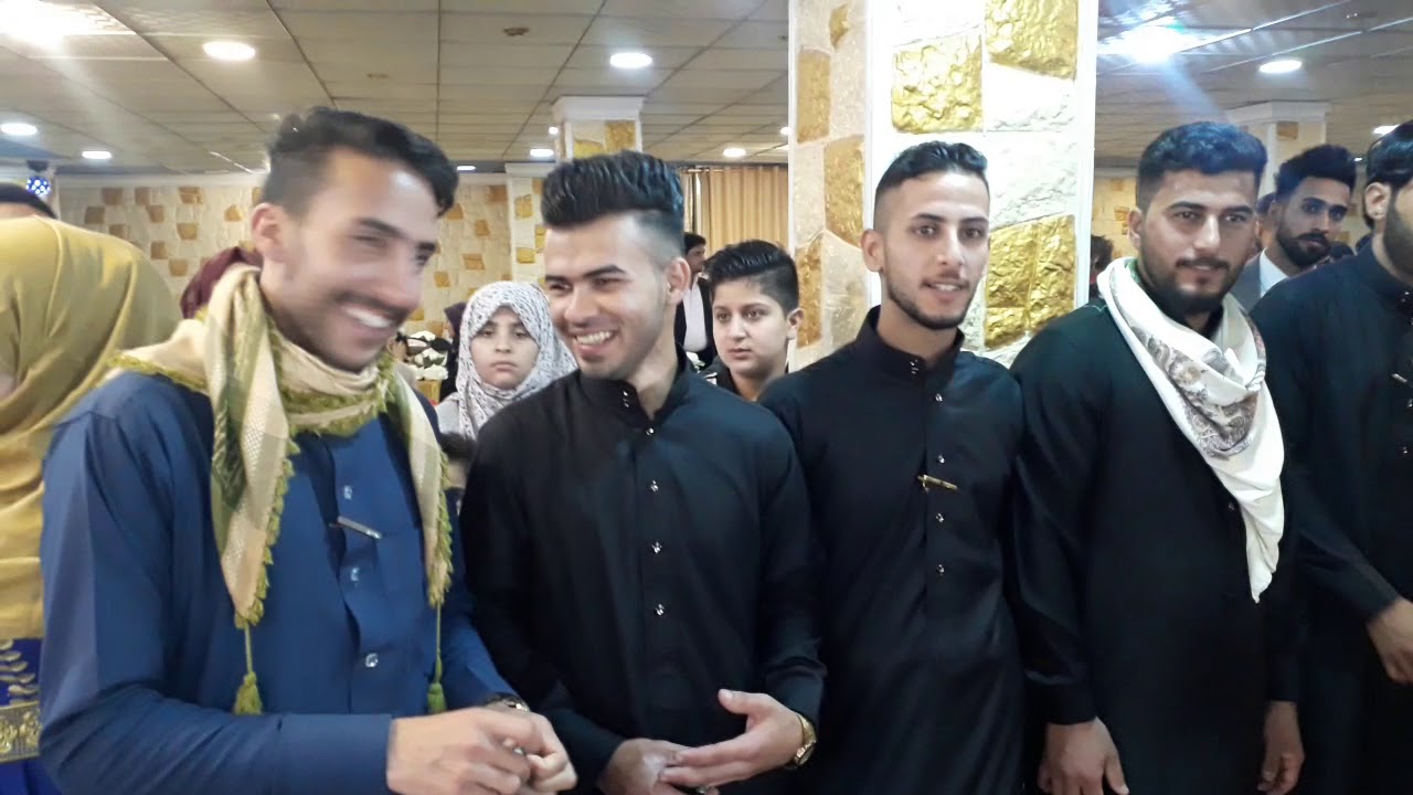 جوبي احمد كريم العويسي روساني بغداد الاول مع الفنان ضياء العراقي في قاعة اعزاز في منطقة السيديه