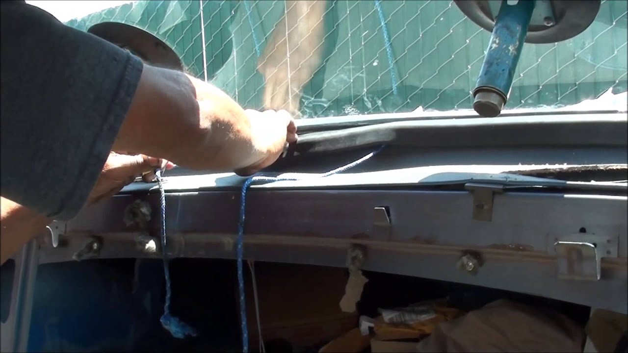 1970 Mustang Rear Window Installation