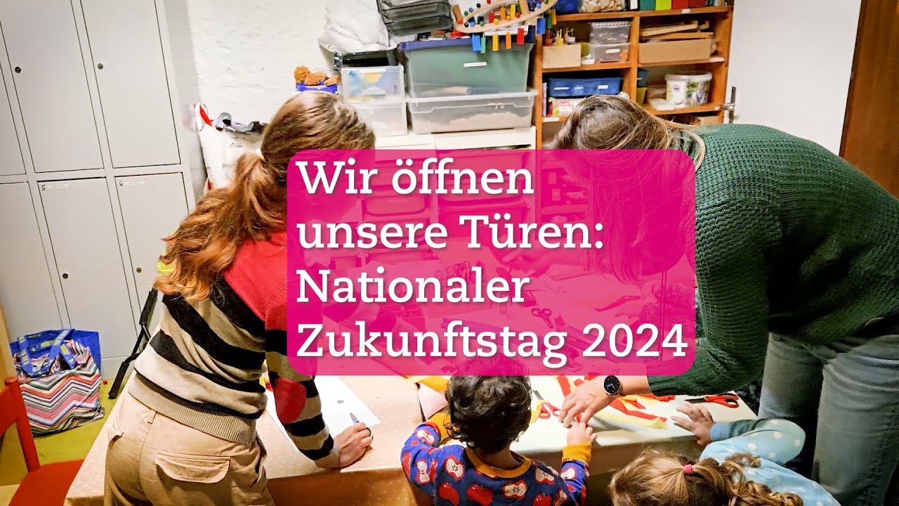 Zukunftstag verpasst? Komm zum Schnuppertag in die familea Kita!
