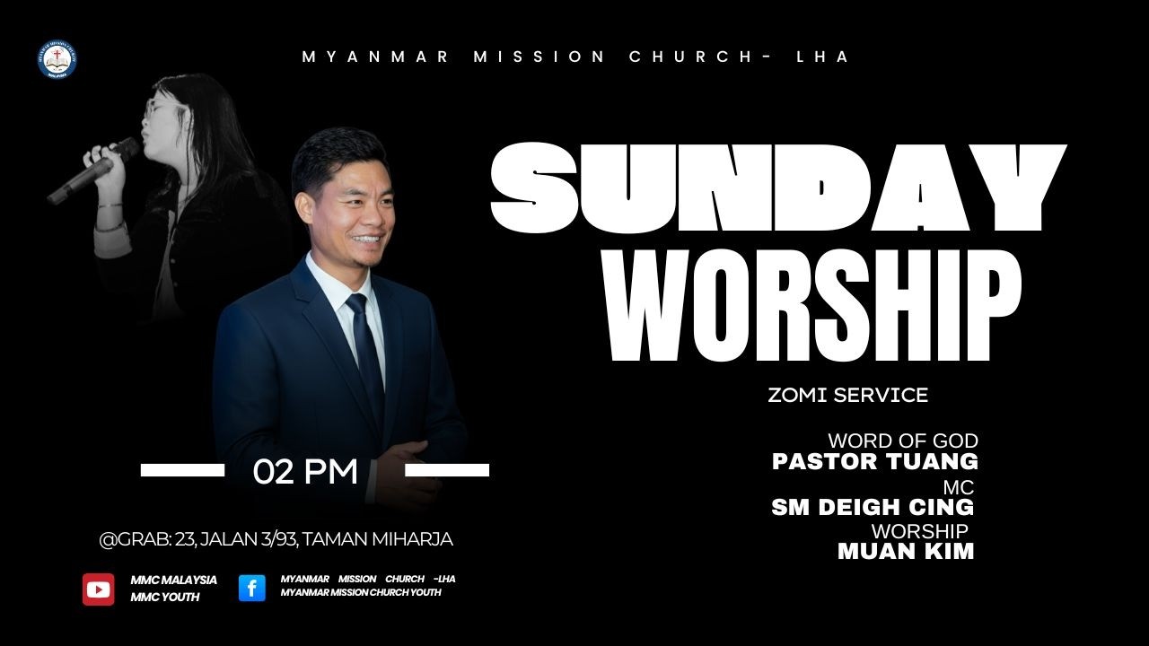 SUNDAY ZOMI WORSHIP SERVICE (15/3 /26)