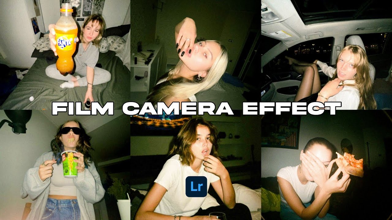 Film Camera Effect 📸 - Lightroom Presets DNG | Film Presets Lightroom | Aesthetic Preset